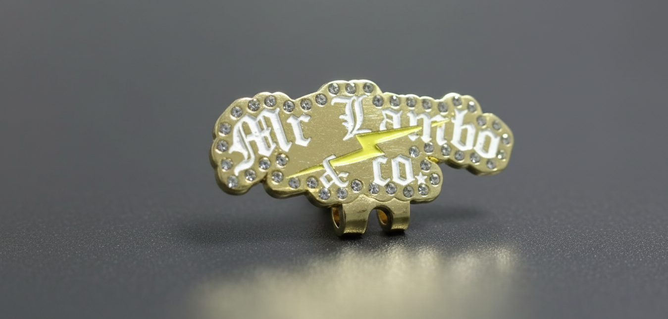 MRL GLOW IN THE DARK LOGO TRUCK (BLACK RHINESTONES💎)