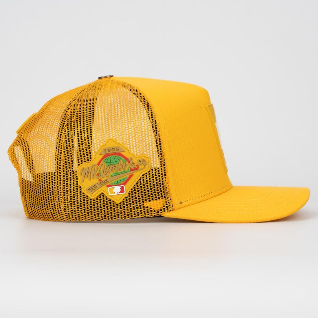 Mr Lambo Yellow Trucker Hat