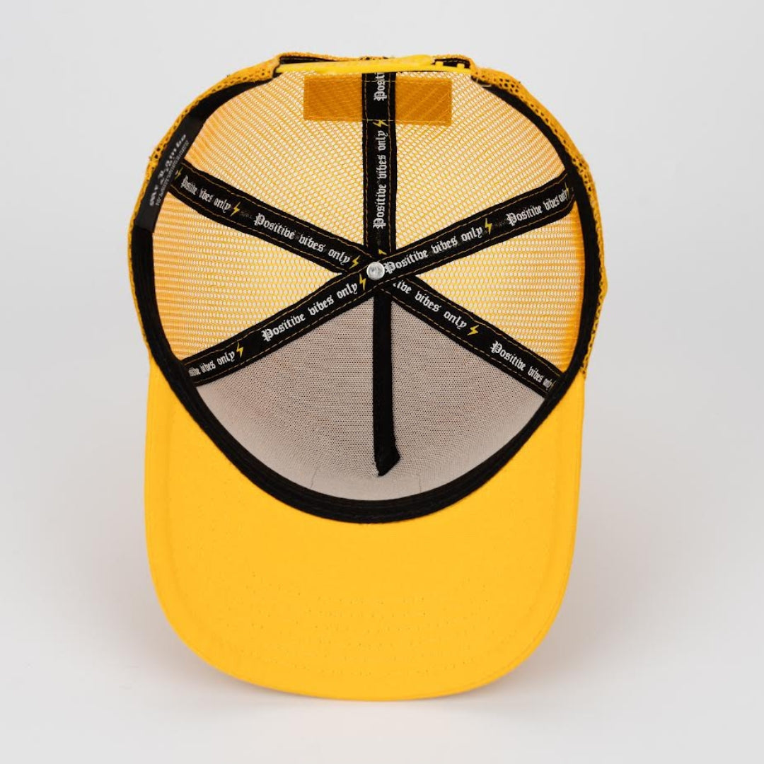 Mr Lambo Yellow Trucker Hat