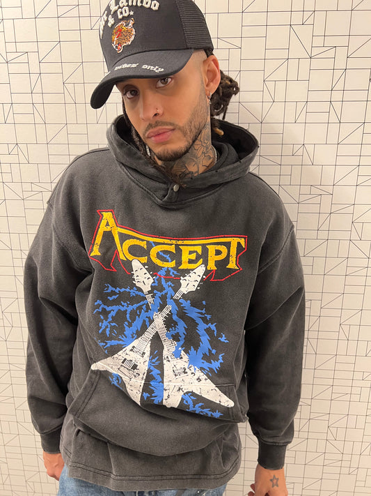 Accept Guitar vintage hoodie