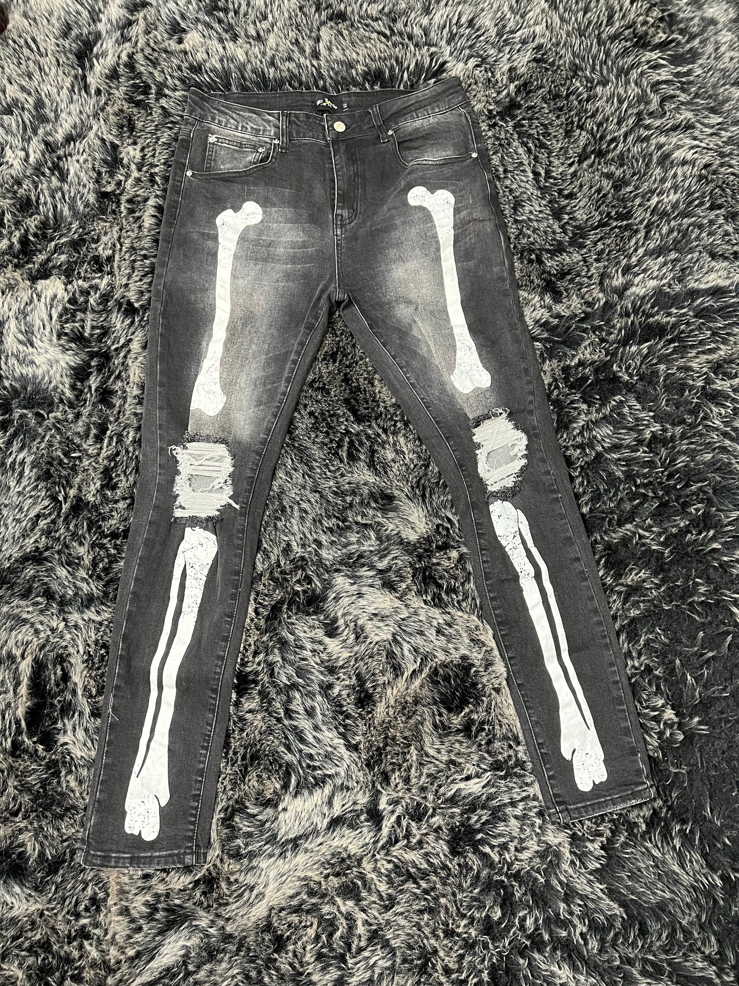 Skeleton denims