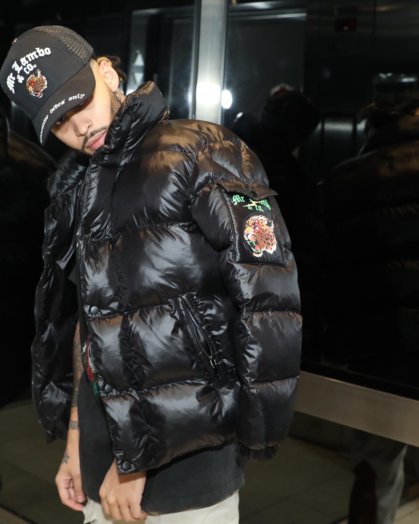 Mr Lambo Glow in the Dark trucker cap