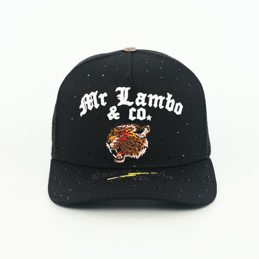 MRL GLOW IN THE DARK LOGO TRUCK (BLACK RHINESTONES💎)