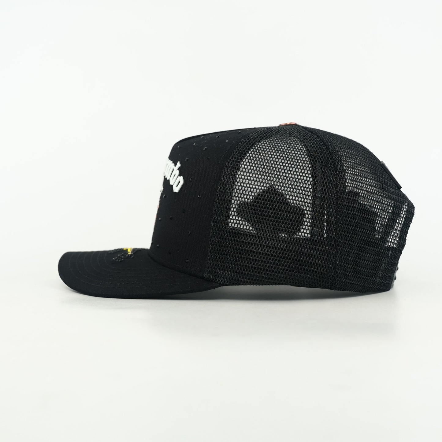 MRL GLOW IN THE DARK LOGO TRUCK (BLACK RHINESTONES💎)