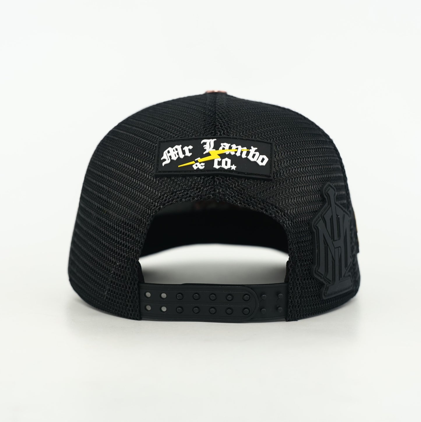 MRL GLOW IN THE DARK LOGO TRUCK (BLACK RHINESTONES💎)