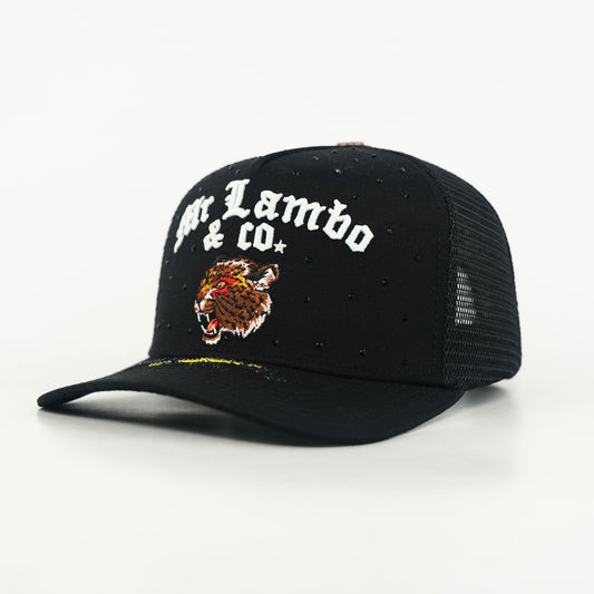 MRL GLOW IN THE DARK LOGO TRUCK (BLACK RHINESTONES💎)