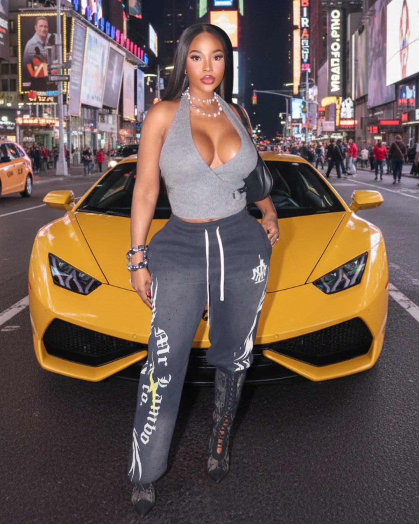 Tribal logo iced out💎💎 sweat suit