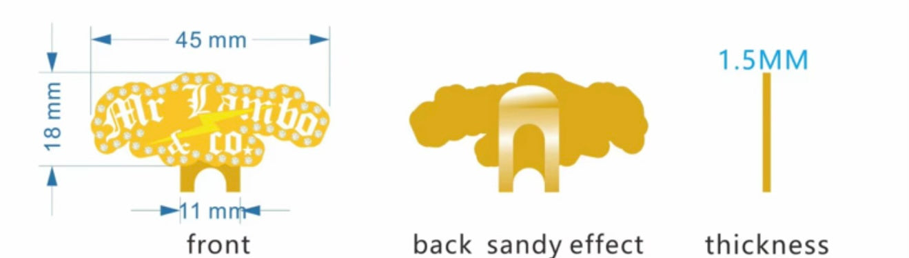 Mr Lambo Orange Trucker Hat