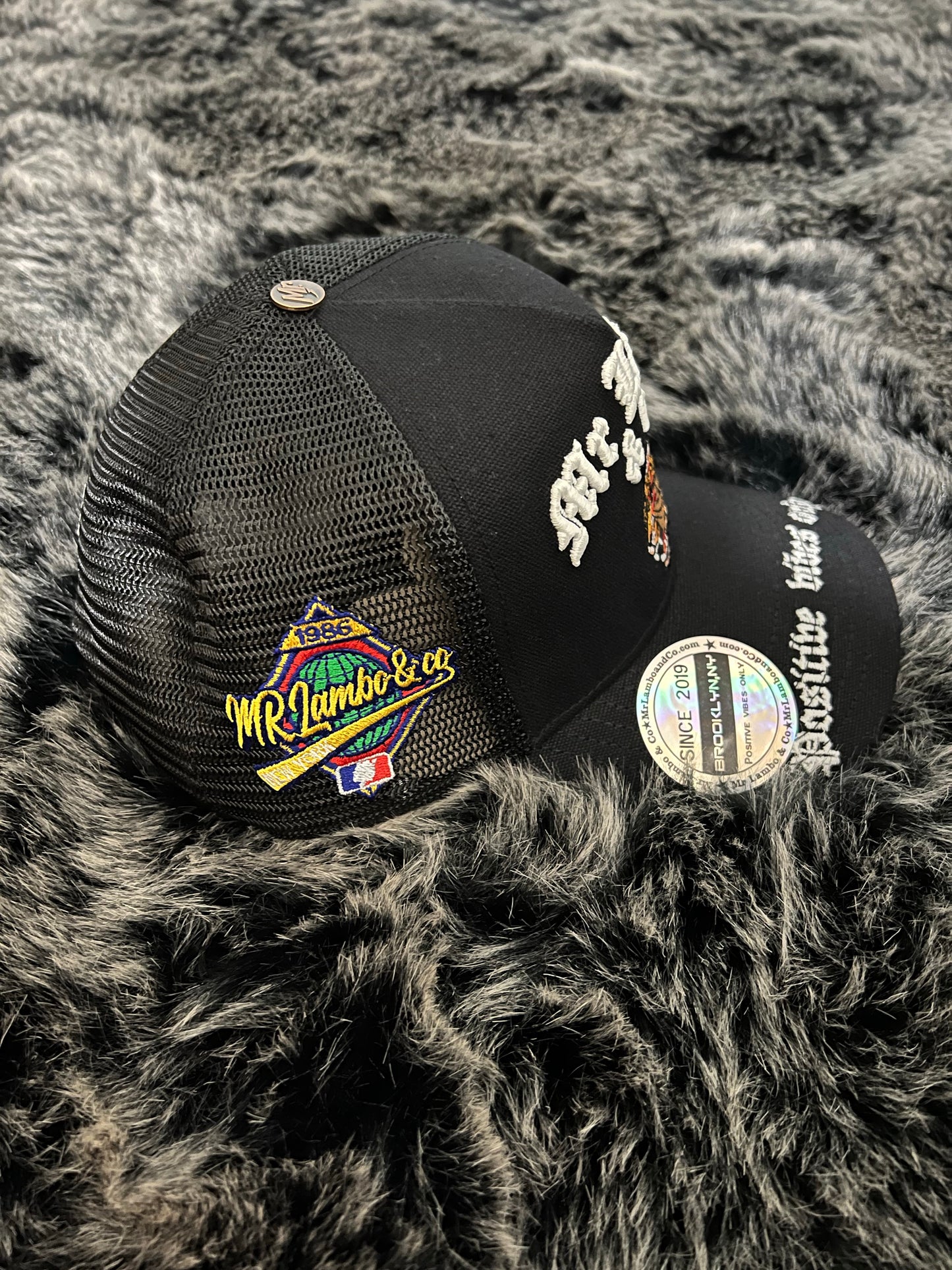Mr Lambo Glow in the Dark trucker cap