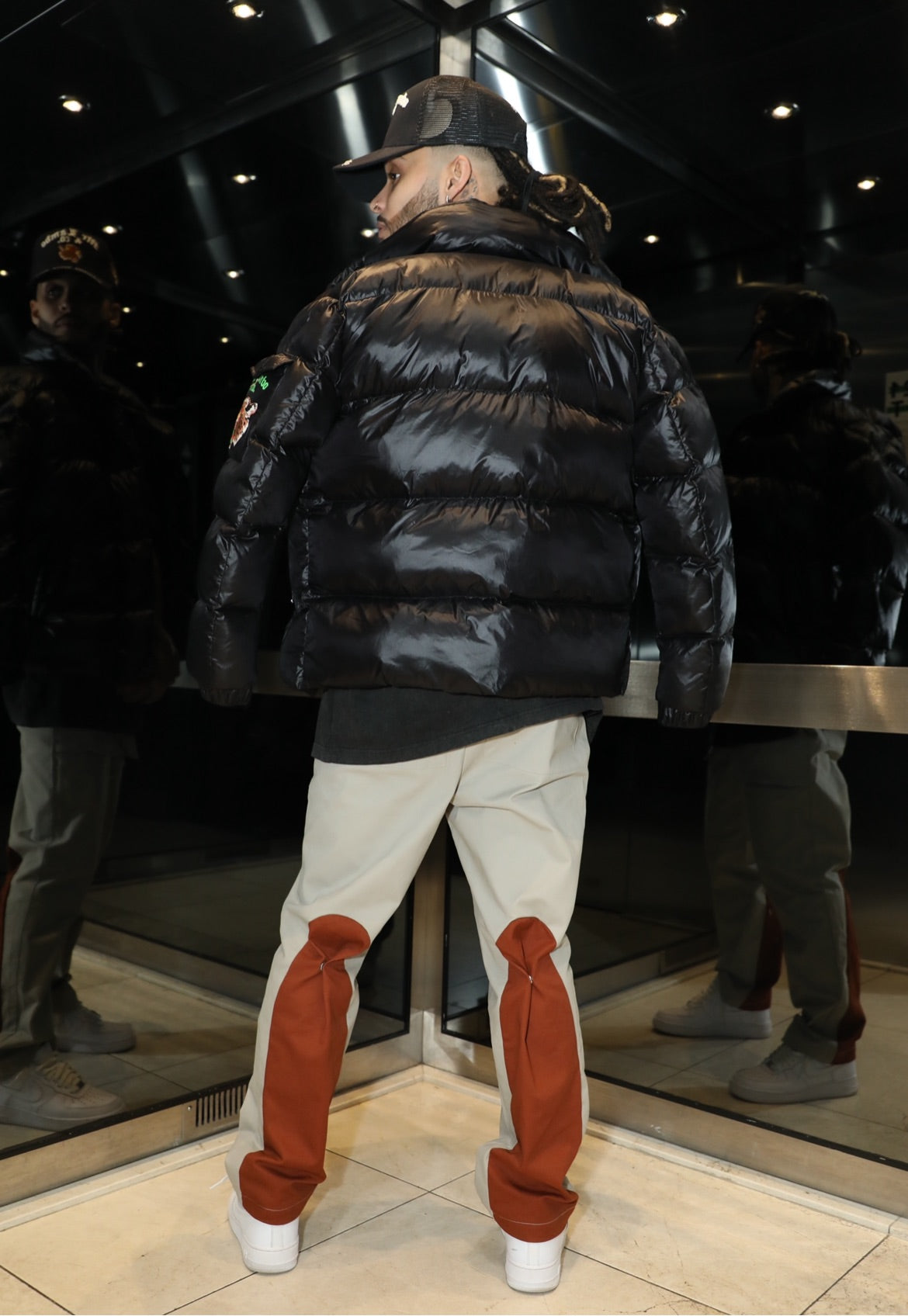 Semi Gloss Puffer Jacket Male/Female sizes available)