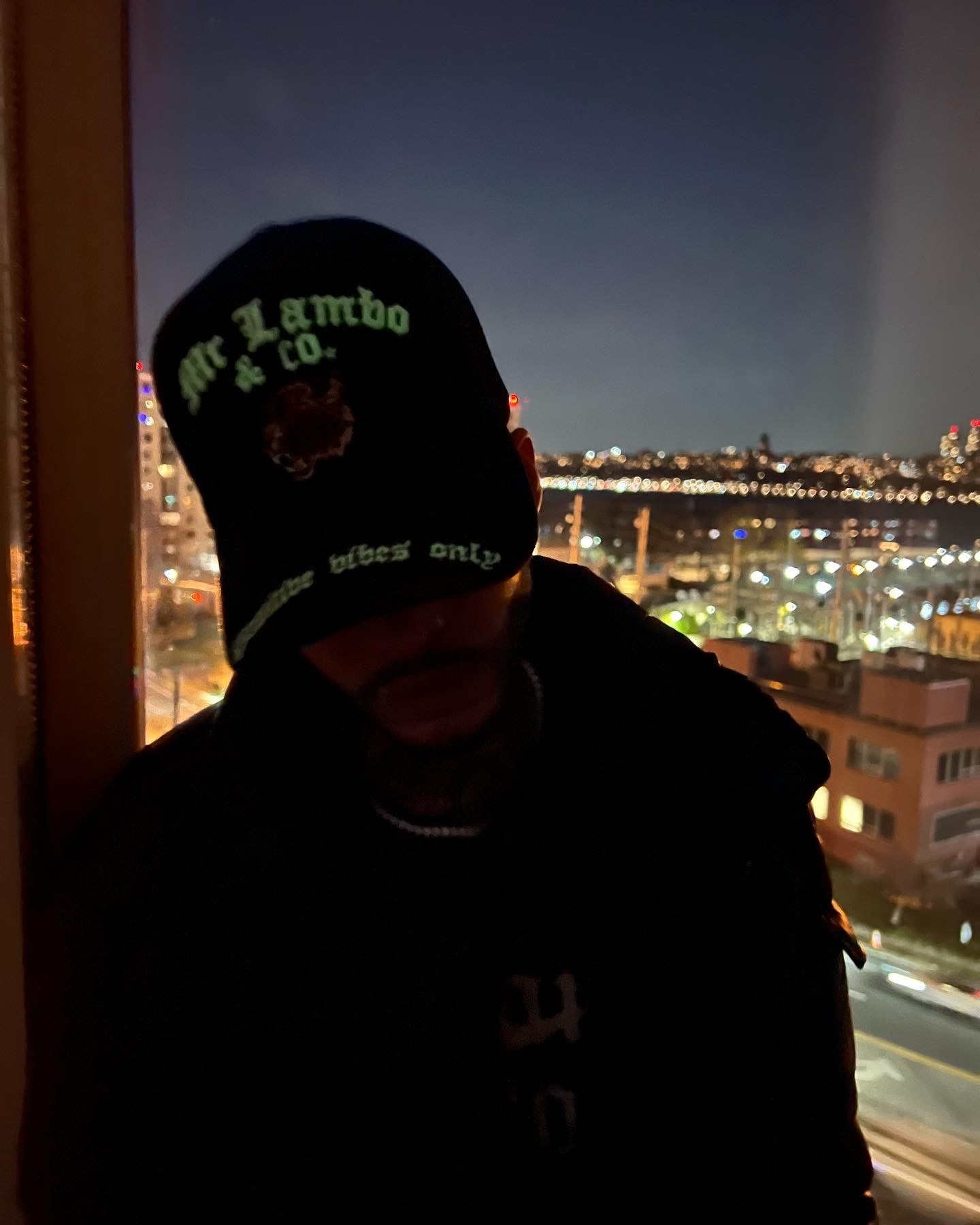 Mr Lambo Glow in the Dark trucker cap